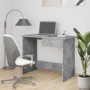 VidaXL Radni stol siva boja betona 100 x 50 x 76 cm od iverice