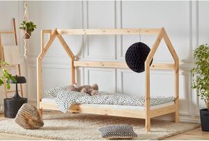 Dječji drveni krevet u obliku kućice Pinio, 200 x 90 cm
