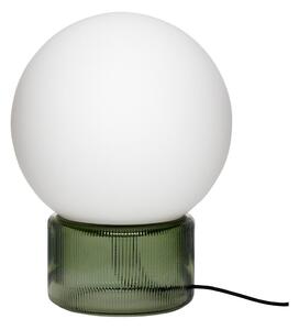 Bijela/zelena stolna lampa (visina 33 cm) Sphere – Hübsch
