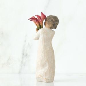 Ukrasna figurica "Svježi cvijet"