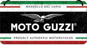 Metalni znak Moto Guzzi Italian, (20 x 10 cm)