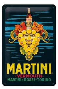 Metalni znak Martini Vermouth Grapes, (20 x 30 cm)