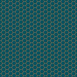 Periva flis tapeta hexagoni 112651 | Ljepilo besplatno