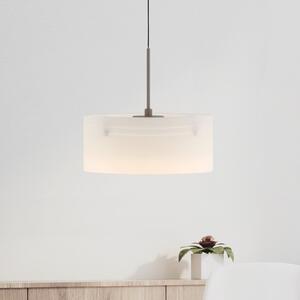 Paul Neuhaus MARIKA LED viseća svjetiljka, bež/bijela, Ø 20 cm, staklo, prigušiva, prigušiva, Bež, Dnevni boravak/blagovaonica, Staklo