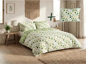 Set posteljina od polipamuka GREEN TREES POLY zelene + Jastučnica 50 x 70 cm BESPLATNO