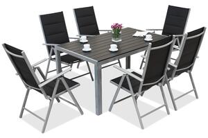 Verona aluminijski vrtni set za 6 osoba Garden Point