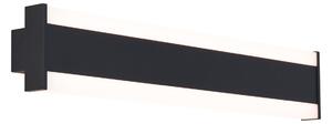 Moderna zidna svjetiljka crna CCT 60cm uklj. LED IP54 - Vanya