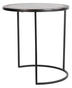 Metalni okrugli pomoćni stolići u setu od 2 kom ø 50 cm Talca - Light & Living
