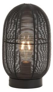 Crna stolna lampa (visina 30 cm) Ophra - Light & Living