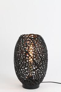 Crna stolna lampa (visina 40 cm) Sinula - Light & Living