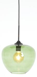 Zelena stropna svjetiljka sa staklenim sjenilom ø 30 cm Mayson - Light & Living