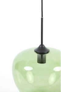 Zelena stropna svjetiljka sa staklenim sjenilom ø 30 cm Mayson - Light & Living