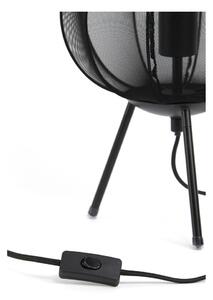 Crna stolna lampa (visina 45 cm) Plumeria - Light & Living