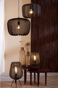 Crna stolna lampa (visina 45 cm) Plumeria - Light & Living
