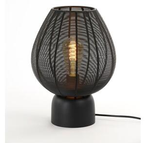 Crna stolna lampa (visina 34 cm) Suneko - Light & Living