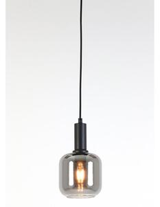 Siva stropna svjetiljka sa staklenim sjenilom ø 21 cm Lekar - Light & Living