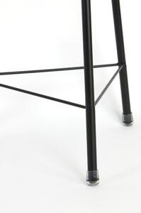 Crna podna lampa (visina 132 cm) Plumeria - Light & Living