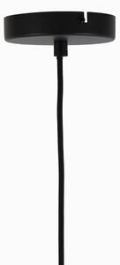 Siva stropna svjetiljka sa staklenim sjenilom ø 16 cm Lekar - Light & Living