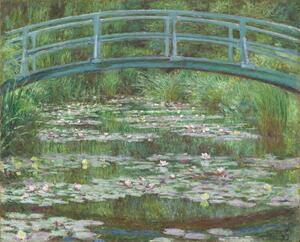 Reprodukcija The Japanese Footbridge (1899), Claude Monet