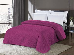 Ljubičasti prekrivač za krevet s uzorkom STONE Dimenzije: 170 x 210 cm