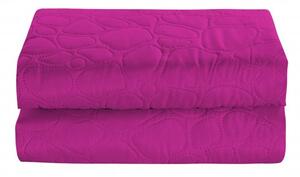 Ljubičasti prekrivač za krevet s uzorkom STONE Dimenzije: 170 x 210 cm