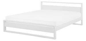 Zondo Bračni krevet 180 cm GIACOMO (s podnicom) (bijela). 1007287
