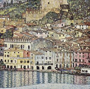 Reprodukcija Malcesine at Lake Garda (1913), Gustav Klimt