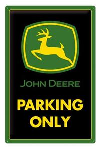 Metalni znak John Deere - Parking Only