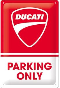 Metalni znak Ducati - Parking Only