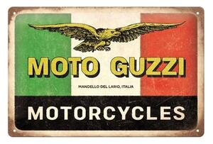 Metalni znak Moto Guzzi - Motorcycles Italia