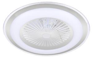 ZONDA SILVER 48W LED stropna svjetiljka s ventilatorom