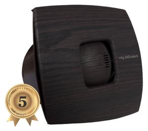 KUPAONSKI VENTILATOR FI100 KLAPNA TAMNO DRVO