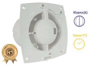 KUPAONSKI VENTILATOR FI100 ZA MASKU - S KLAPNOM+TIMER