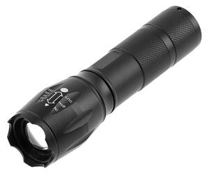 Ručna LED svjetiljka SOS/ZOOM 5W 300Lm 6400K IP44 AC AAA 3x1,5V