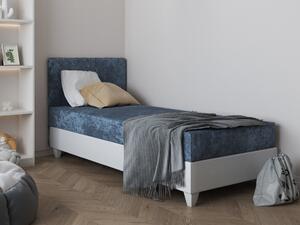 Krevet Henderson 152Jednostruki, Plava, 90x200, Tkanina, Basi a doghePodnice za krevet, 95x205x100cm