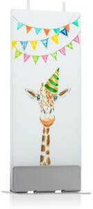 Flatyz Greetings Happy Birthday Giraffe ukrasna svijeća 6x15 cm