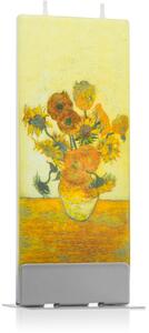 Flatyz Fine Art Vincent Van Gogh Sunflowers ukrasna svijeća 6x15 cm