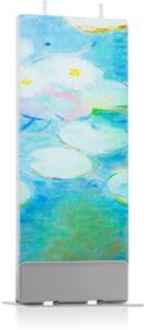Flatyz Fine Art Claude Monet Water Lilies ukrasna svijeća Pink 6x15 cm