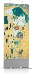 Flatyz Fine Art Gustav Klimt The Kiss ukrasna svijeća 6x15 cm