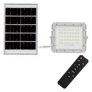 LED Vanjski solarni reflektor LED/10W/3,2V IP65 6400K bijela + DU