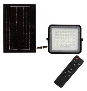 LED Vanjski solarni reflektor LED/6W/3,2V IP65 4000K crna + DU