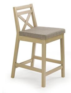 Polubarska stolica Houston 315Sonoma hrast, 83x41x48cm, Tkanina, Drvene, Drvo