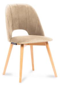 Blagovaonska stolica TINO 86x48 cm bež/bukva