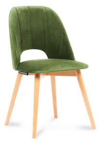 Blagovaonska stolica TINO 86x48 cm svjetlozelena/bukva