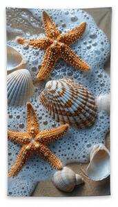 Brzosušeći ručnik za plažu SEA STARS šareni 70 x 140 cm, 100% mikrovlakana