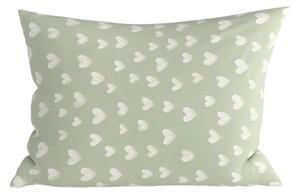 Jastučnica od mikrovlakana STARS HEARTS 50x70 cm, zelena