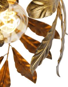 Vintage stropna lampa starinsko zlato 30 cm - lipa