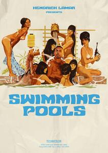 Poster Ads Libitum - Swimming pools