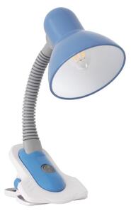 Kanlux 7152 - Stolna lampa s kvačicom SUZI 1xE27/40W/230V plava