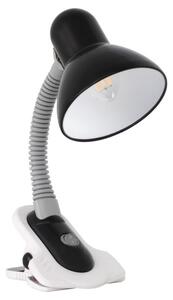 Kanlux 7151 - Stolna lampa s kvačicom SUZI 1xE27/40W/230V crna